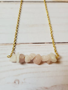 Beaded Bar Necklace
