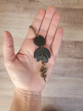Load image into Gallery viewer, Snake + Clay Necklace
